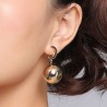 Star & Moon Asymmetric EarringsEarrings