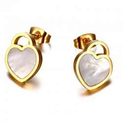 Heart Shape Necklace & Earrings Jewelry SetJewellery Sets