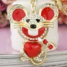 Porte-clés Crystal Mouse
