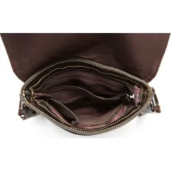 Genuine Leather Crossbody Shoulder Bag