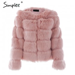 Vintage Fluffy Fur CoatJackets