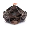 Sac d'épaule en cuir véritable