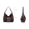 Sac d'épaule en cuir véritable