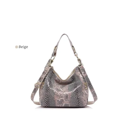 Sac d'épaule en cuir véritable