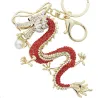Clavier de dragon en cristal et en or
