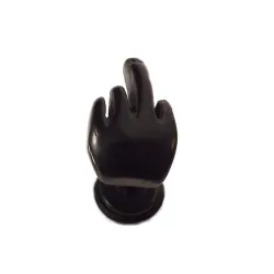 Middle finger earring - stainless steelEarrings