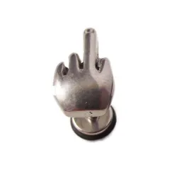 Middle finger earring - stainless steelEarrings
