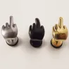 Boucle d'oreille moyenne - acier inoxydable