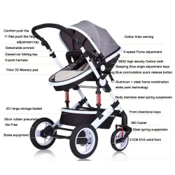 Two Way Stroller Baby's Pram 0-3 ans