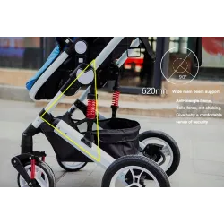 Two Way Stroller Baby's Pram 0-3 ans