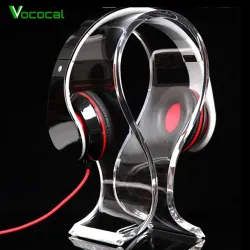 Acrylique universel Casque casque Stand Hanger Holder