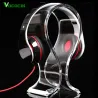 Acrylique universel Casque casque Stand Hanger Holder