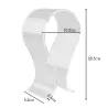 Acrylique universel Casque casque Stand Hanger Holder