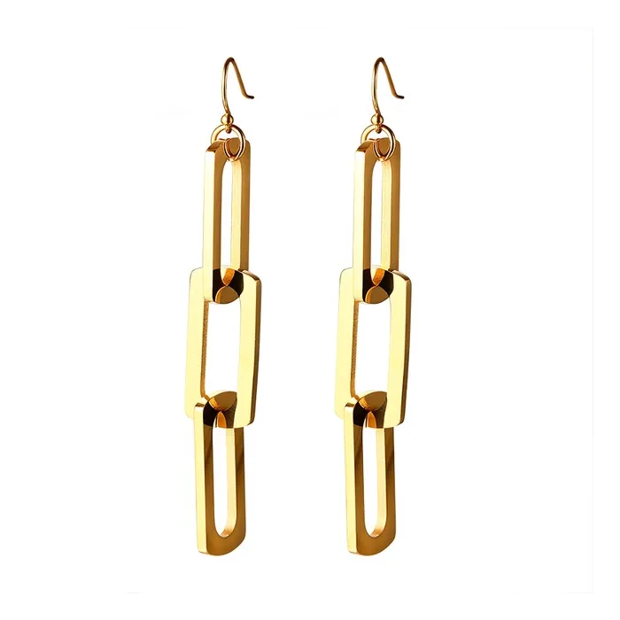 Triple Pin Long EarringsEarrings