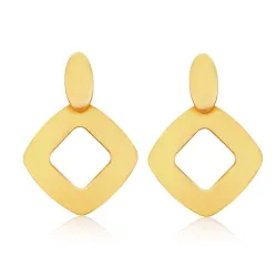 Boucles d'oreilles en or géométriques