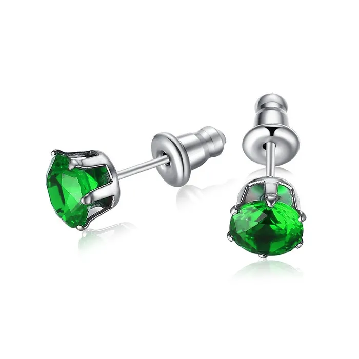 Boucles d'oreilles en cristal brillant