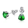 Boucles d'oreilles en cristal brillant