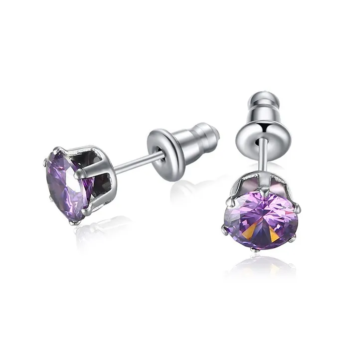 Boucles d'oreilles en cristal brillant