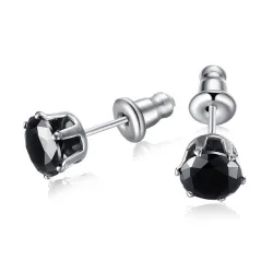 Boucles d'oreilles en cristal brillant