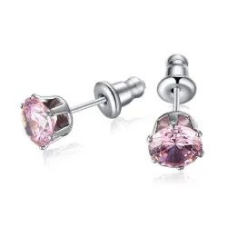 Boucles d'oreilles en cristal brillant