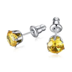 Shiny Crystal Stud Small EarringsEarrings