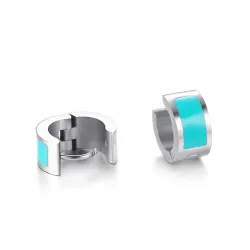 Petites boucles d'oreilles en argent