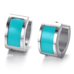 Petites boucles d'oreilles en argent