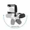 iPhone Samsung GPS Smartphone Car Rear View Mirror 360 Degree Phone Holder