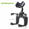 iPhone Samsung GPS Smartphone Car Rear View Mirror 360 Degree Phone Holder