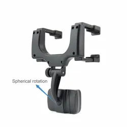 iPhone Samsung GPS Smartphone Car Rear View Mirror 360 Degree Phone Holder