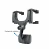 iPhone Samsung GPS Smartphone Car Rear View Mirror 360 Degree Phone Holder