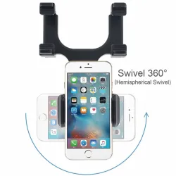 iPhone Samsung GPS Smartphone Car Rear View Mirror 360 Degree Phone Holder