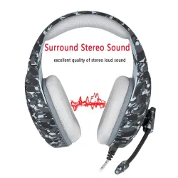 PS4 PC Ordinateur Xbox Un - casque camouflage - casque avec microphone