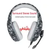 PS4 PC Ordinateur Xbox Un - casque camouflage - casque avec microphone