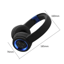 Casque Bluetooth sans fil avec microphone - casque