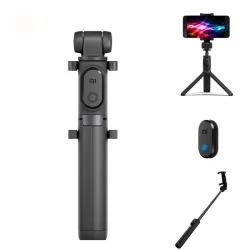 Original Xiaomi Handheld Mini Tripode pliable 2 en 1 Monopod Autocollant Bluetooth sans fil