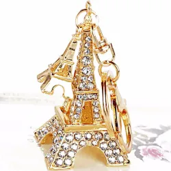 Tour Eiffel en cristal - porte-clés