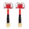 TX RX RC Drone RHCP 3dBi 60mm Short FPV 4-leaf Clover Antenna SMA/RP-SMAR/C drone