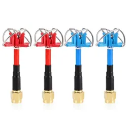 TX RX RC Drone RHCP 3dBi 60mm Short FPV 4-leaf Clover Antenna SMA/RP-SMAR/C drone