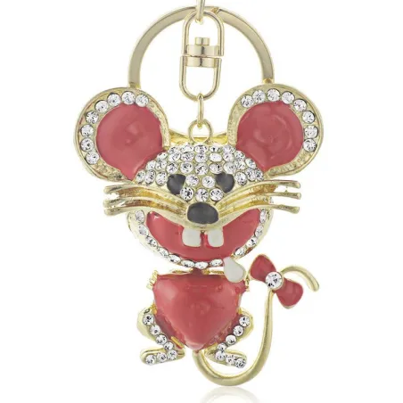 Porte-clés Crystal Mouse
