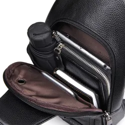 Sac en cuir véritable homme