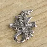 Vintage Turkish Flower Bowknot Brooche