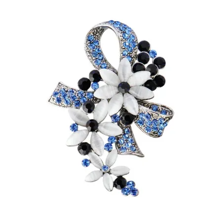 Vintage Turkish Flower Bowknot Brooche