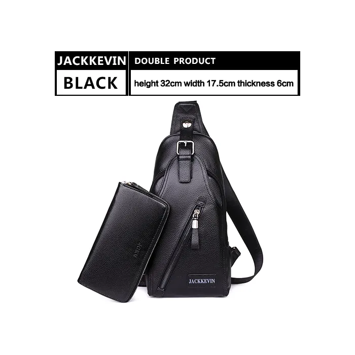 Sac en cuir véritable homme