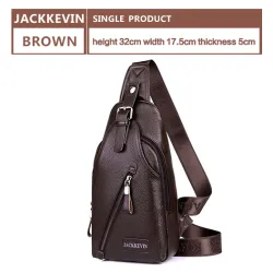 Sac en cuir véritable homme