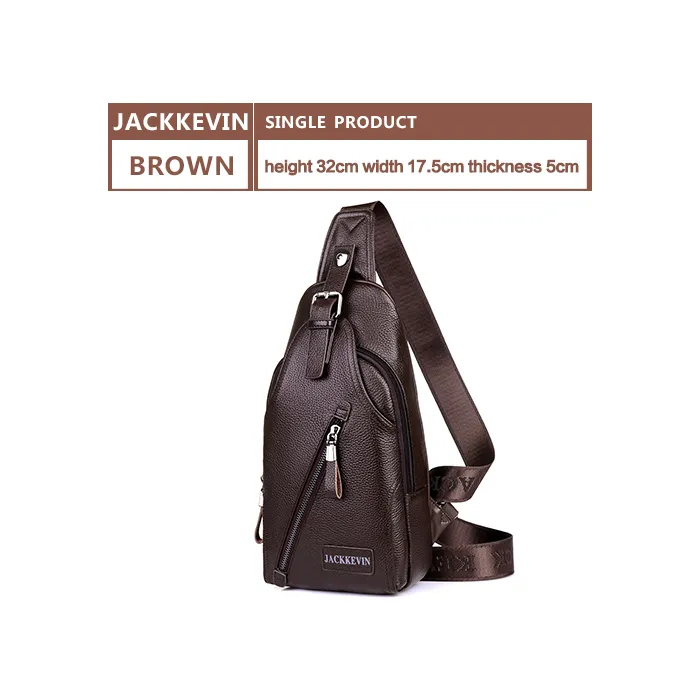 Sac en cuir véritable homme