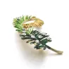 Cristaux Pine broche