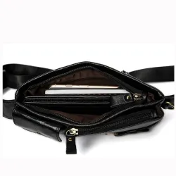 Sac de ceinture en cuir véritable