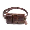 Sac de ceinture en cuir véritable
