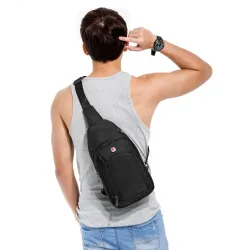 Sac à bandoulière en nylon étanche